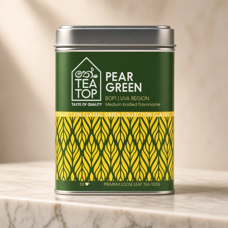 Pear & Rose Green